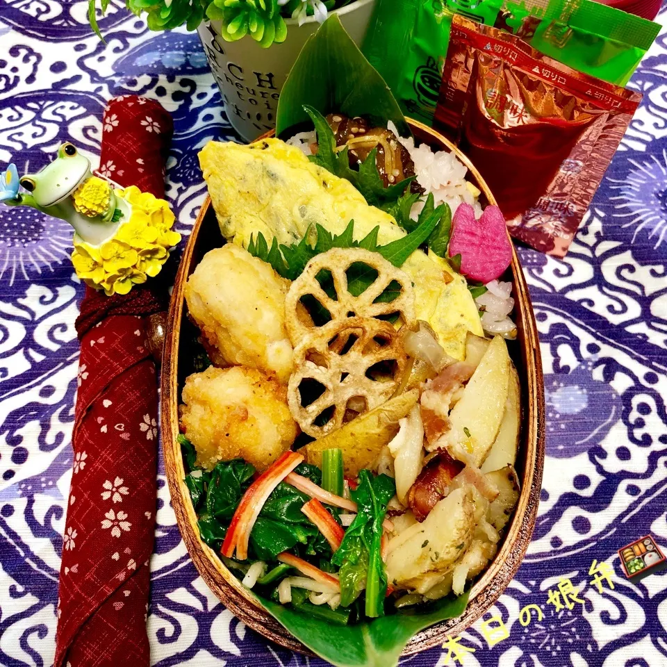 Snapdishの料理写真:本日の娘弁🍱|chiezooさん