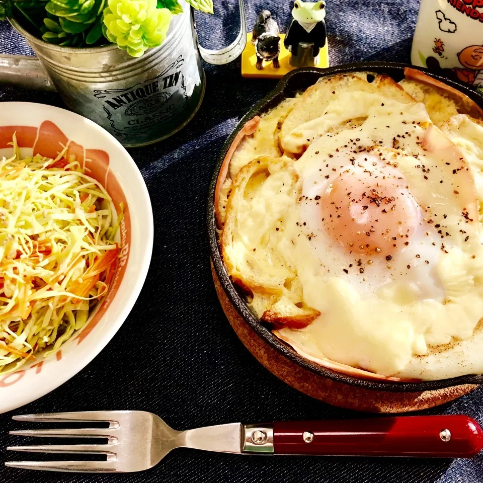 Snapdishの料理写真:パングラタン🥖🍳|chiezooさん