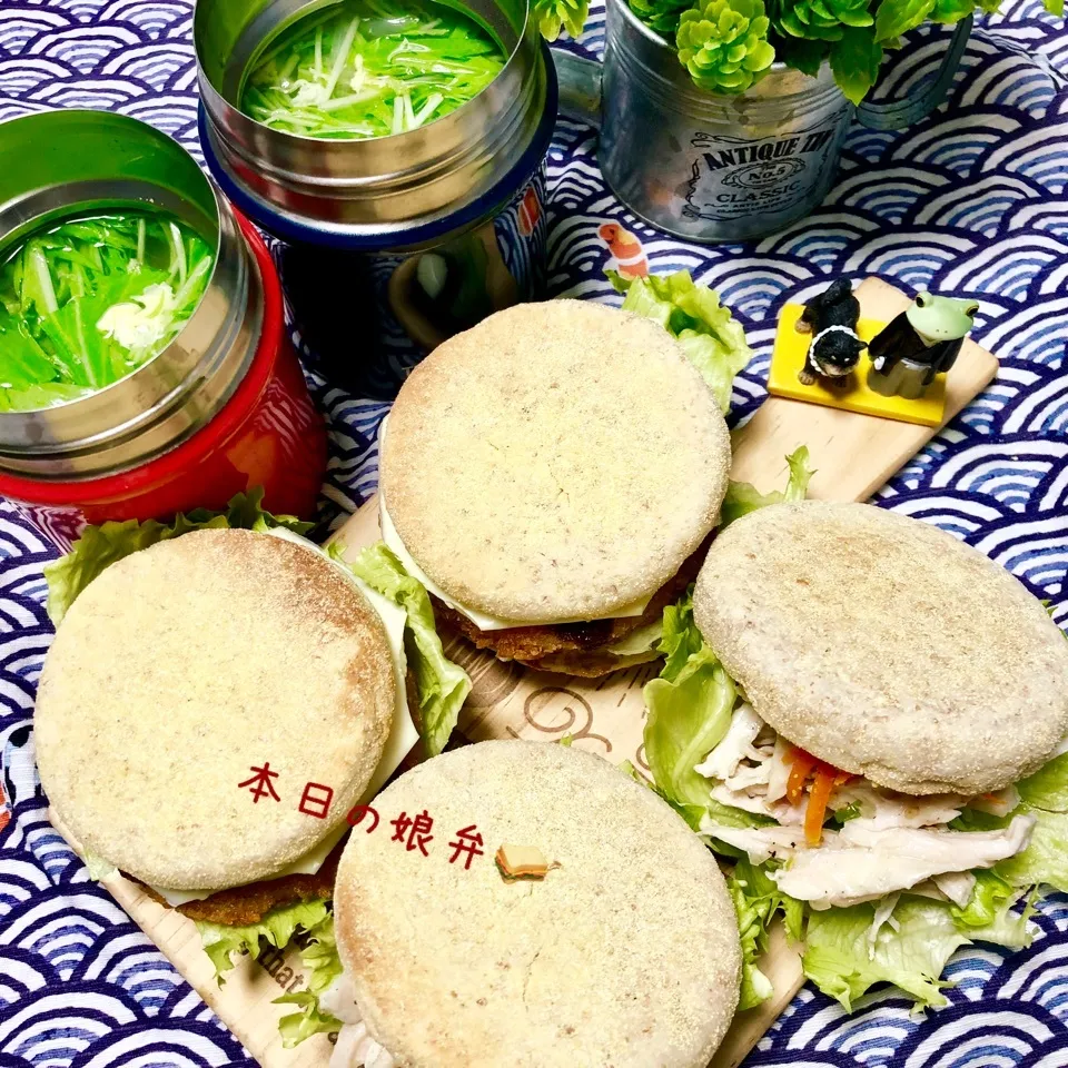 Snapdishの料理写真:本日の娘弁🥪|chiezooさん