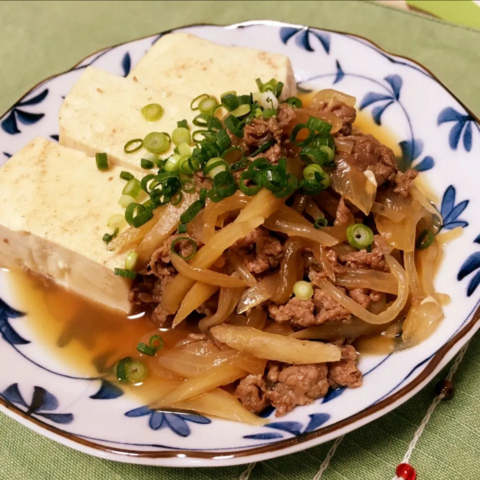 Snapdishの料理写真:肉豆腐|chiezooさん