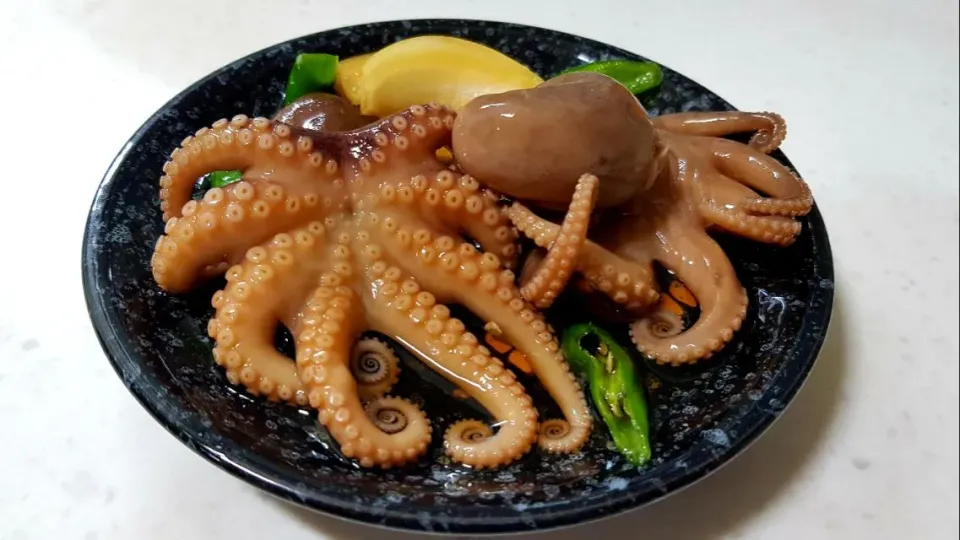 marinated octopus|steven z.y.さん