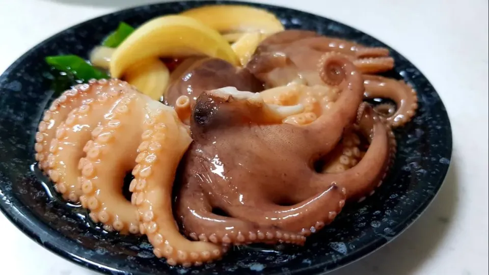 marinated octopus|steven z.y.さん