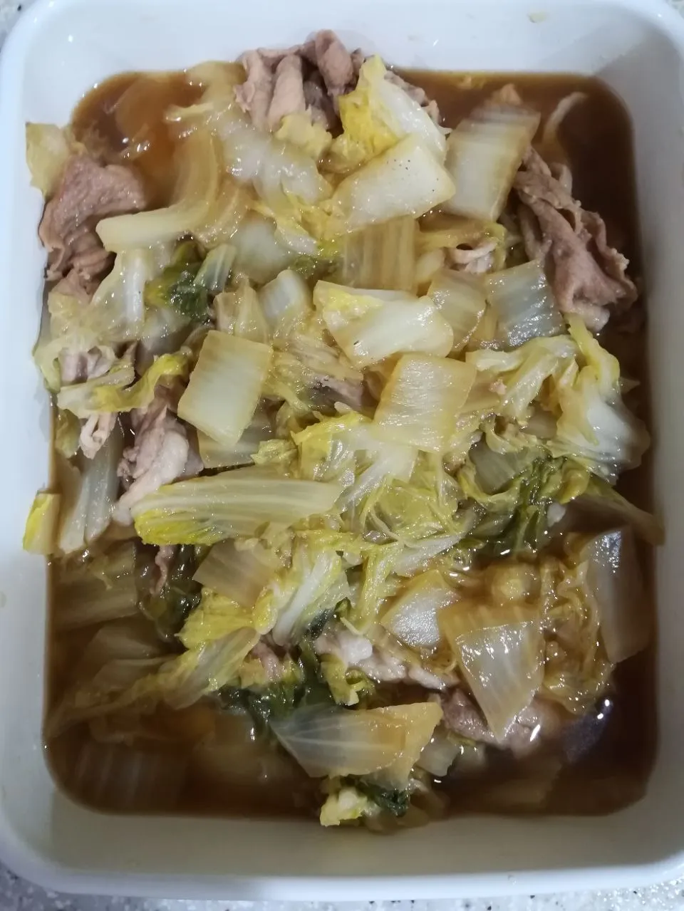 豚肉と白菜のすき焼煮|アクちゃんさん