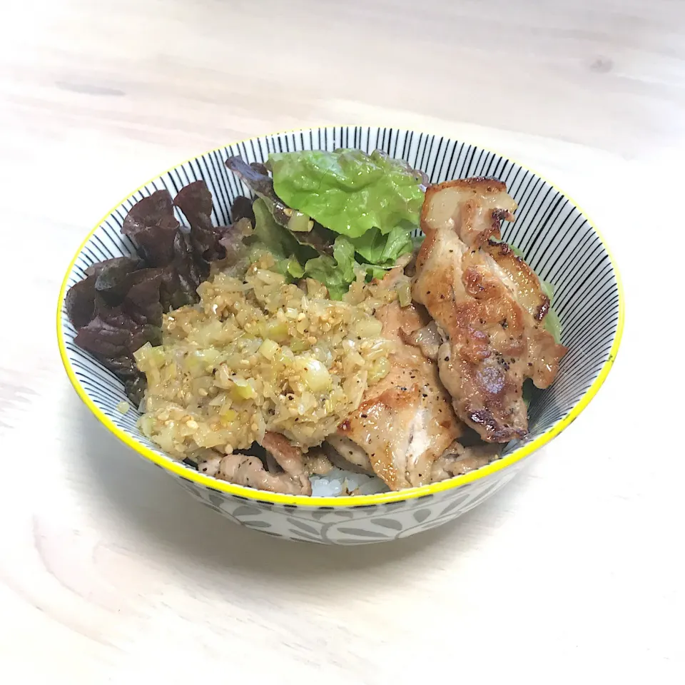 ねぎ塩豚丼|まさん