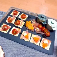 Snapdishの料理写真:クラッカー|☺︎ichanさん