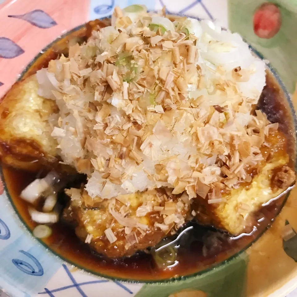 シミシミ揚げだし豆腐|ろぴさん