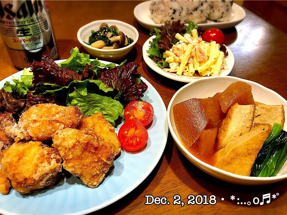 Snapdishの料理写真:2018/12/02晩ごはん〜♡
 #snapdish様ありがとう  #電気圧力鍋  #シロカ電気圧力鍋  #siroca様ありがとう  #マルコメキッチン様ありがとう   #マルコメ糀甘酒  #甘酒|いく❤️さん