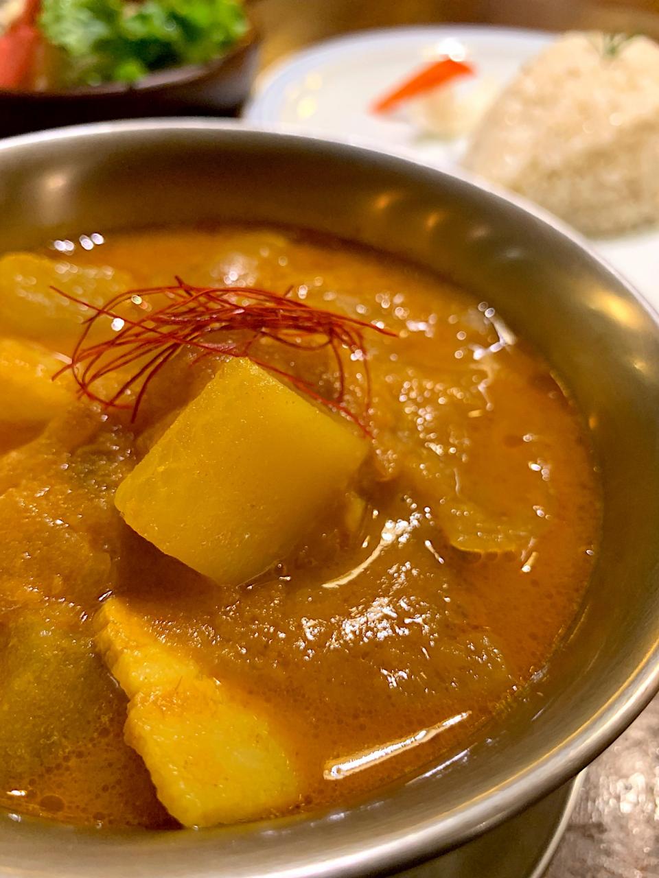 大根カレー  #カレー処ヤサカ  #カレー  #浜松