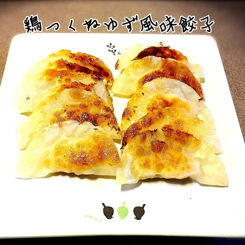 Yoshi's kitchen 柚子風味   鶏つくね餃子
#餃子#柚子#鶏つくね|dr.よっしーパパ(ふらっとちゃんねるパパママレオくん)さん