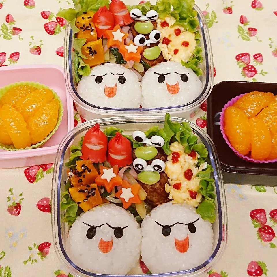 サリーおにぎり弁当♥️|みちゅあしさん