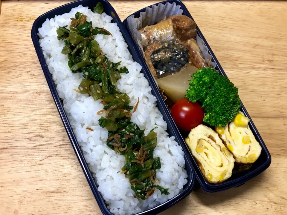 サバの味噌煮 弁当。|弁当 備忘録さん