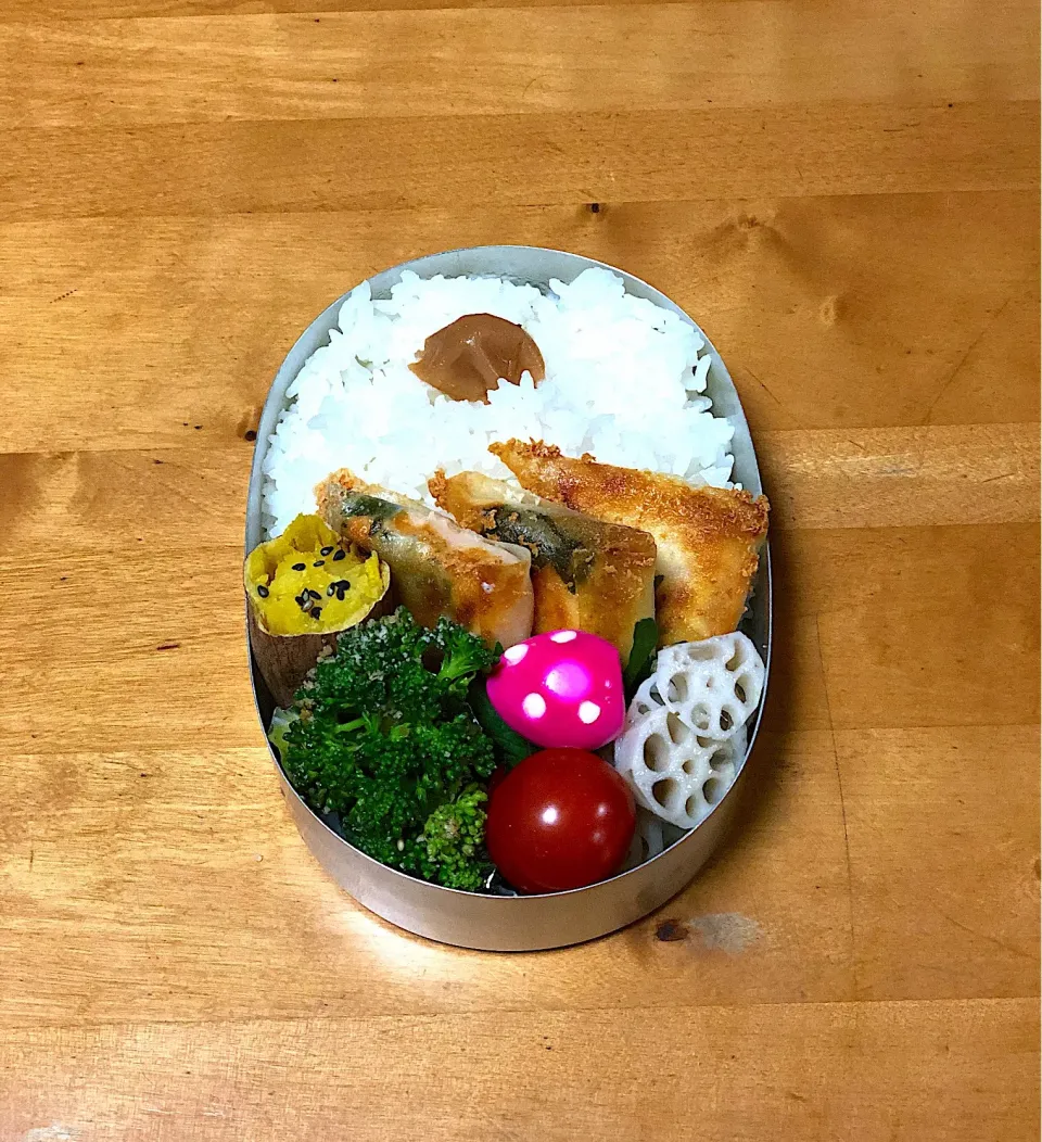 Snapdishの料理写真:三角春巻き弁当|sachi ＊さん