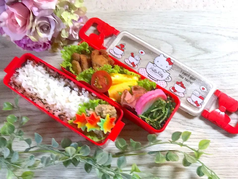 Snapdishの料理写真:12/3姫のお弁当|harutomomariさん