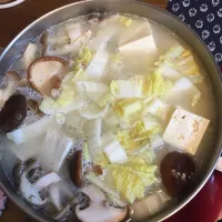 Snapdishの料理写真:寒いので水炊き！|まりまりさん