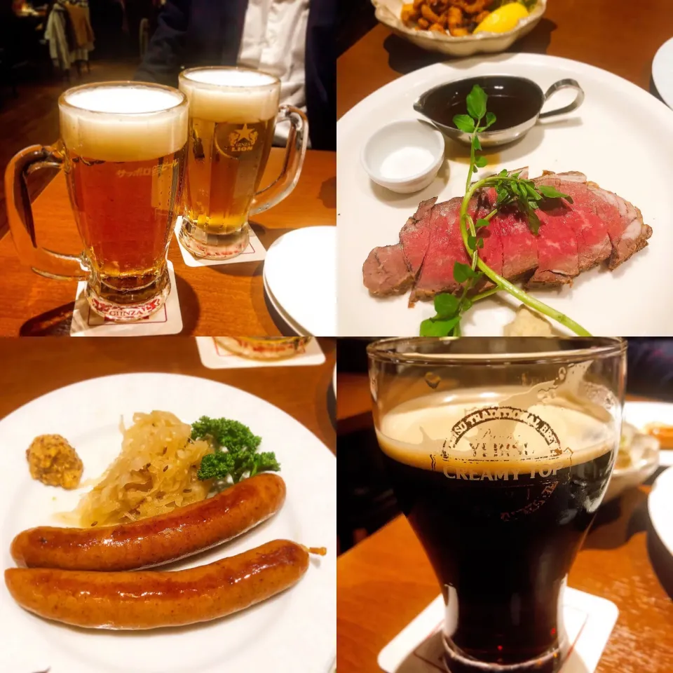 Snapdishの料理写真:ビヤホール🍺|Kashimanakitchenさん