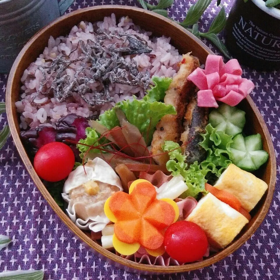 鮭のパン粉焼きのお弁当|チャッティーさん