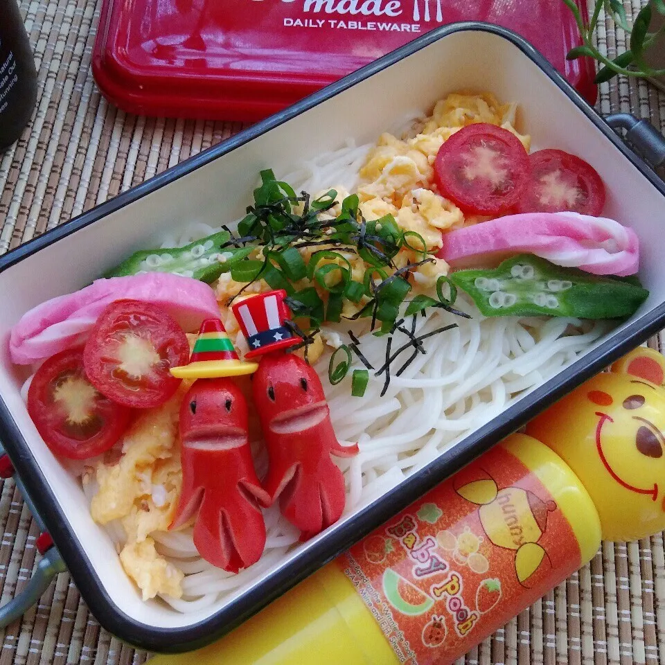 ぶっかけそうめん弁当。|チャッティーさん