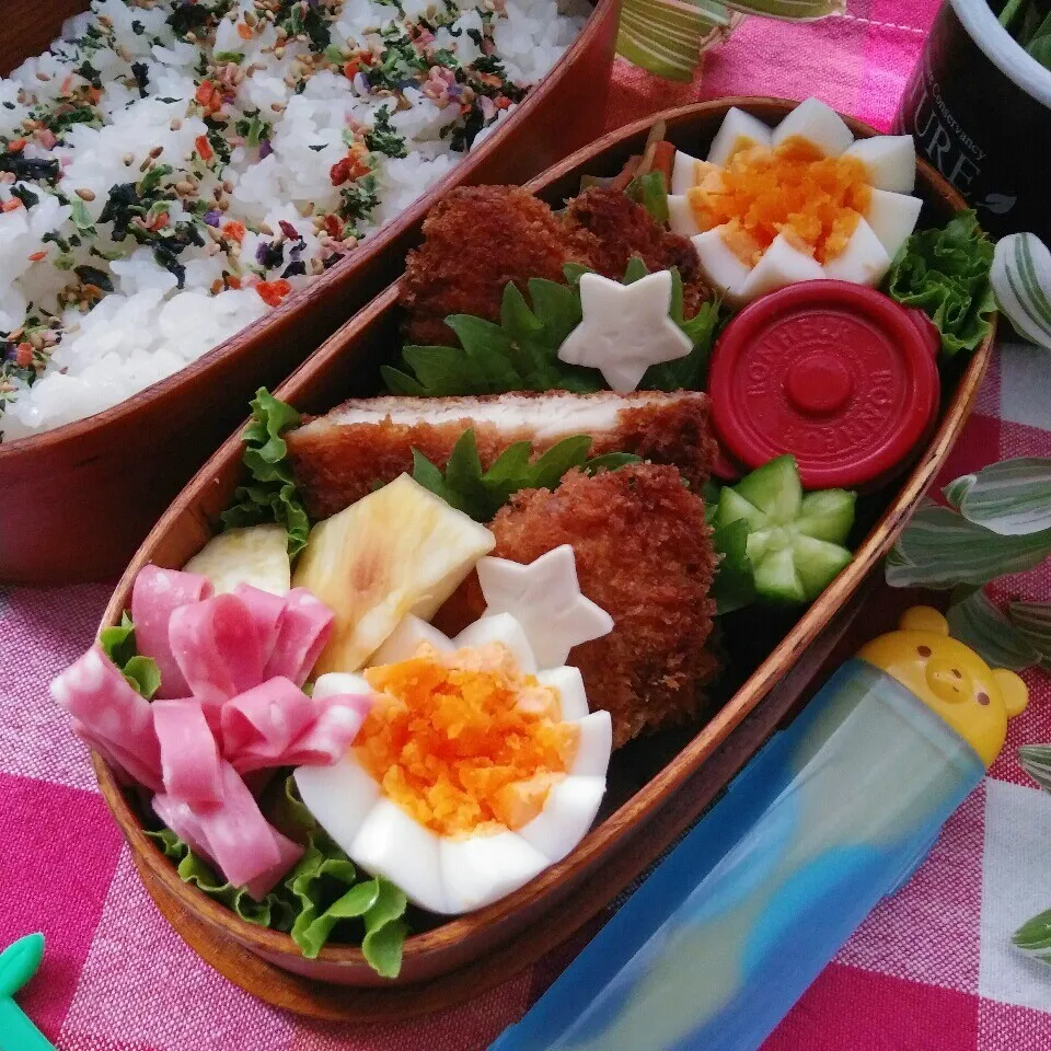 チキンカツ弁当。|チャッティーさん