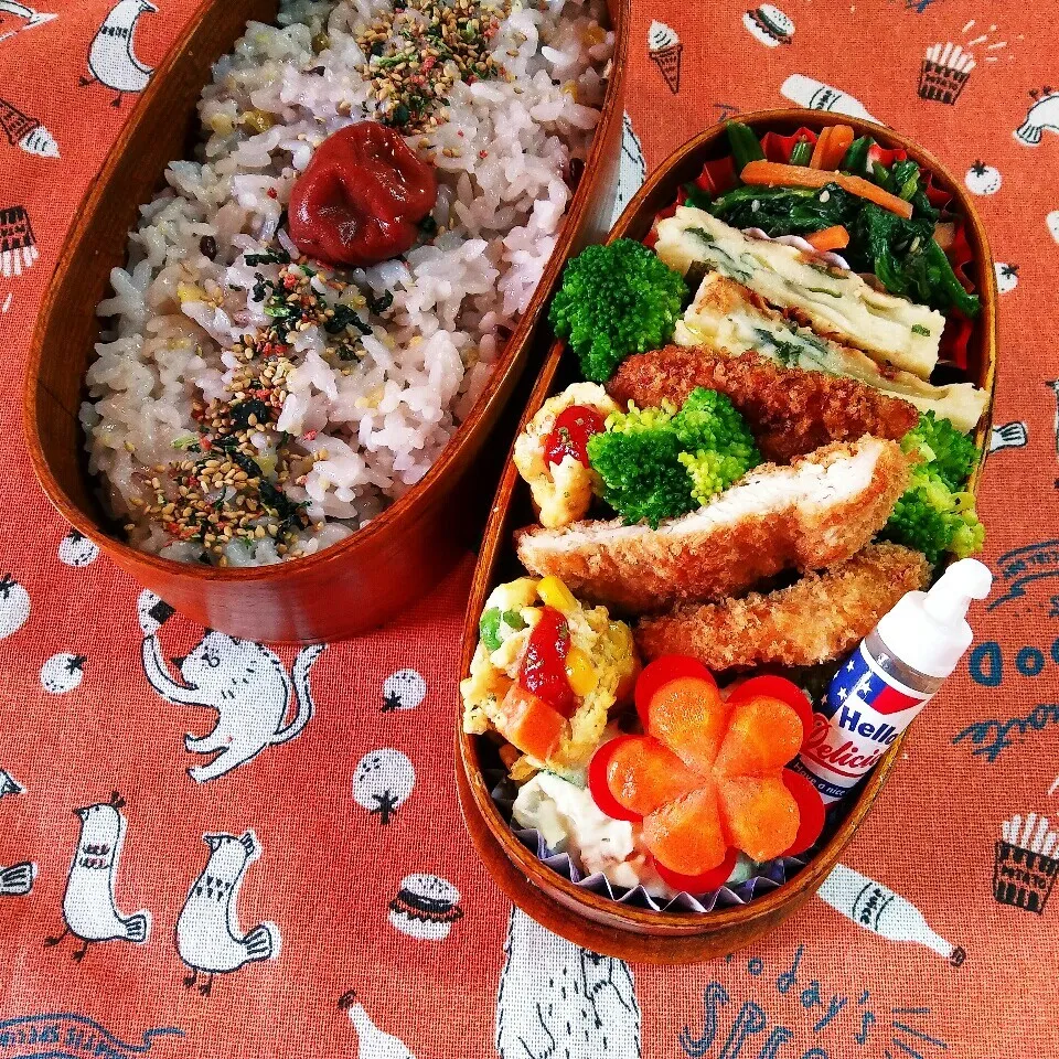 チキンカツのお弁当|チャッティーさん