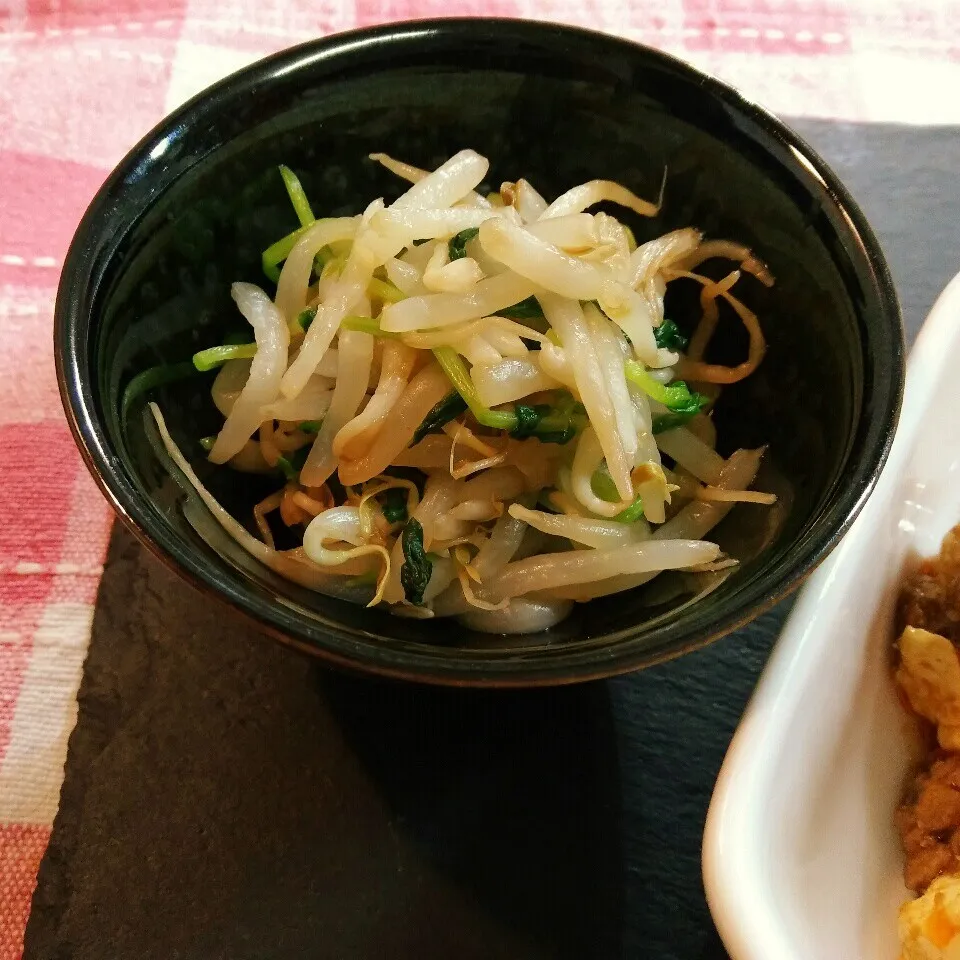 もやしと豆苗のナムル|チャッティーさん