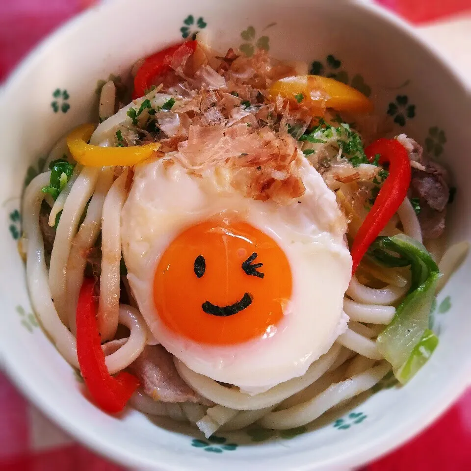 塩焼きうどんのお弁当|チャッティーさん