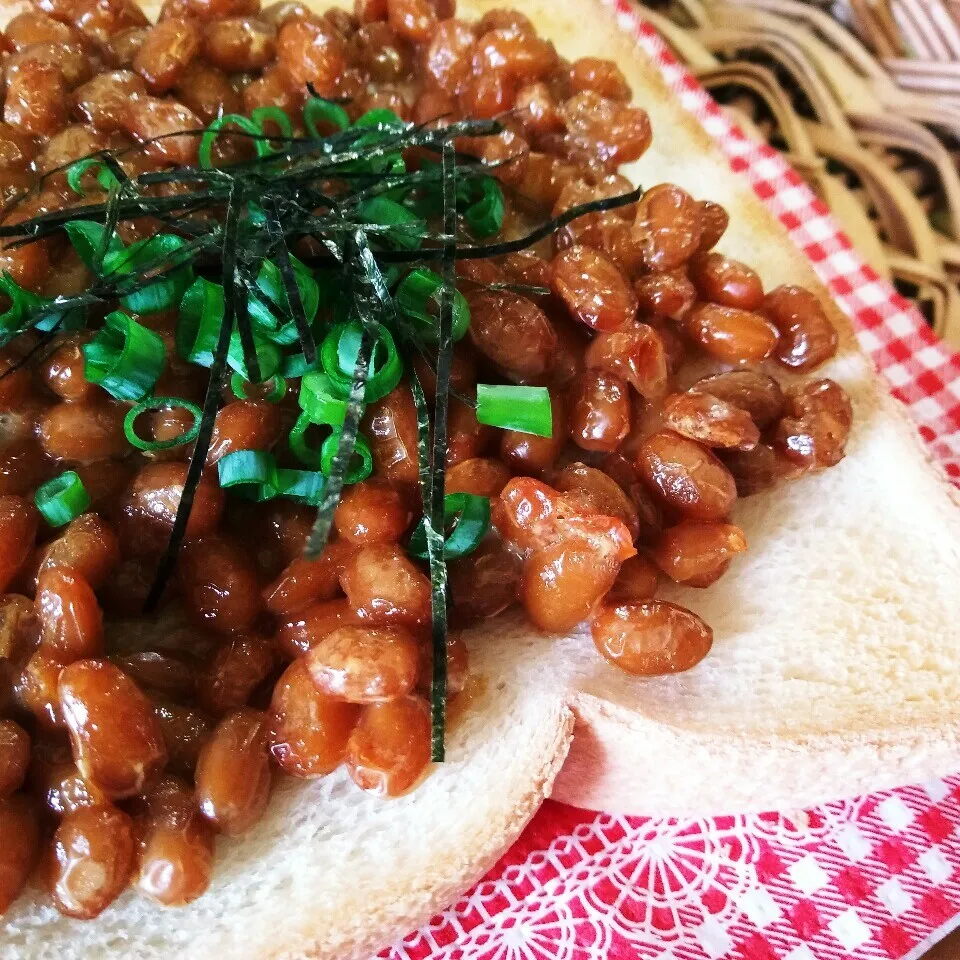 納豆トースト|チャッティーさん