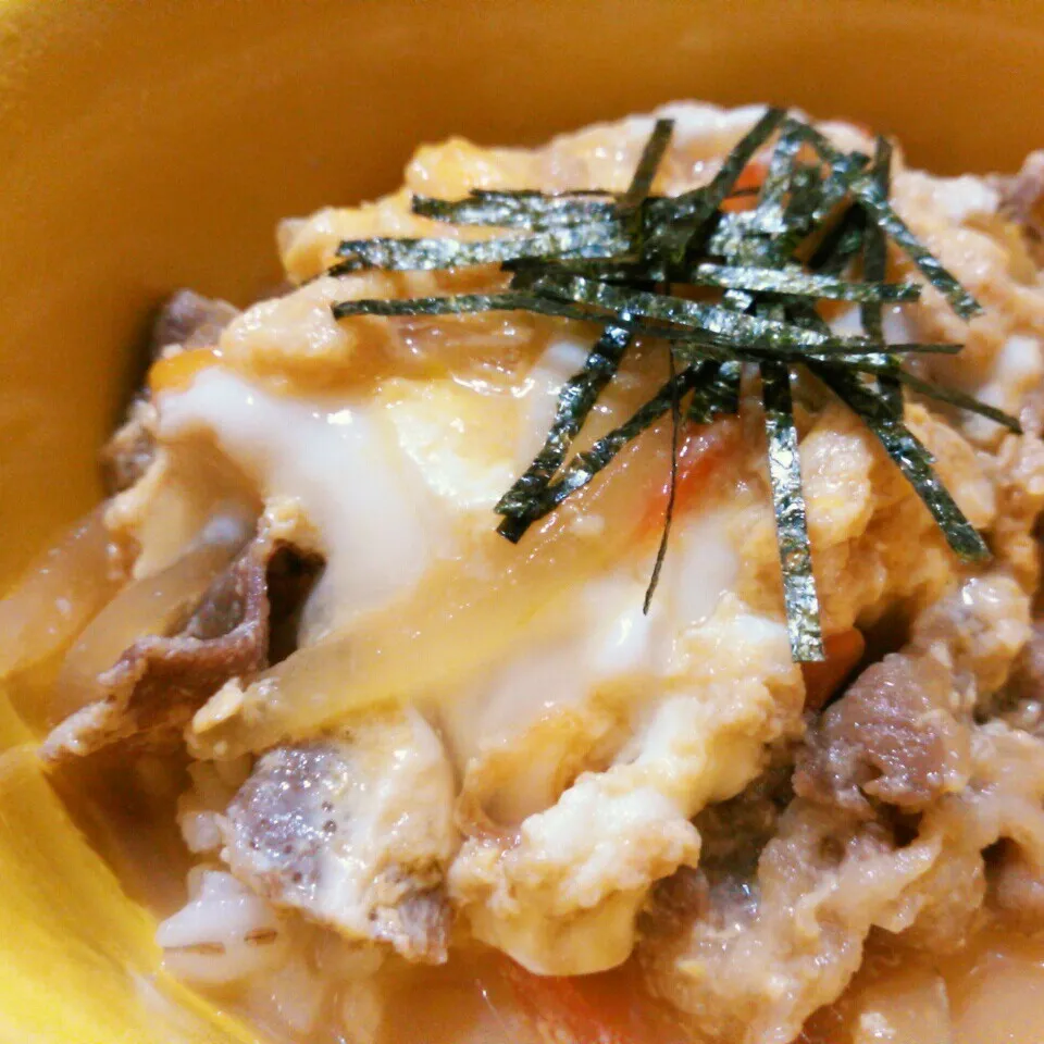 冬休みのお昼ごはん・牛丼|チャッティーさん