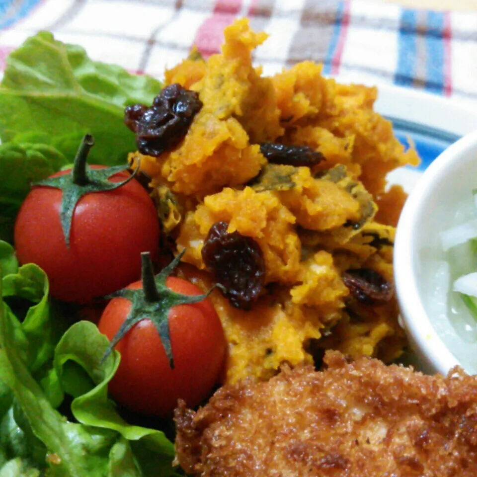 かぼちゃサラダ|チャッティーさん