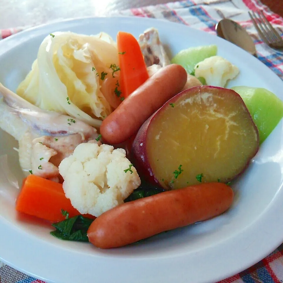 野菜を食べるポトフ|チャッティーさん