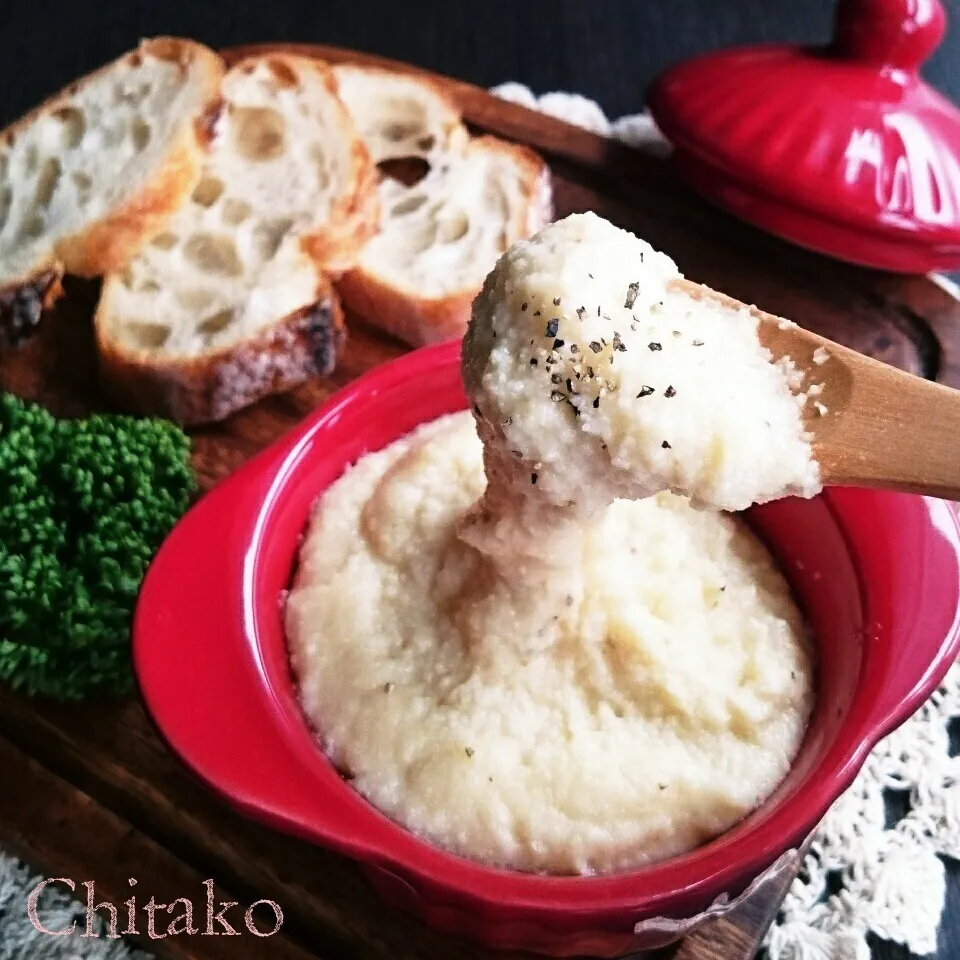 レンジだけ♡激安激旨♪まるでポテトなおからアリゴ♡|ちたこさん