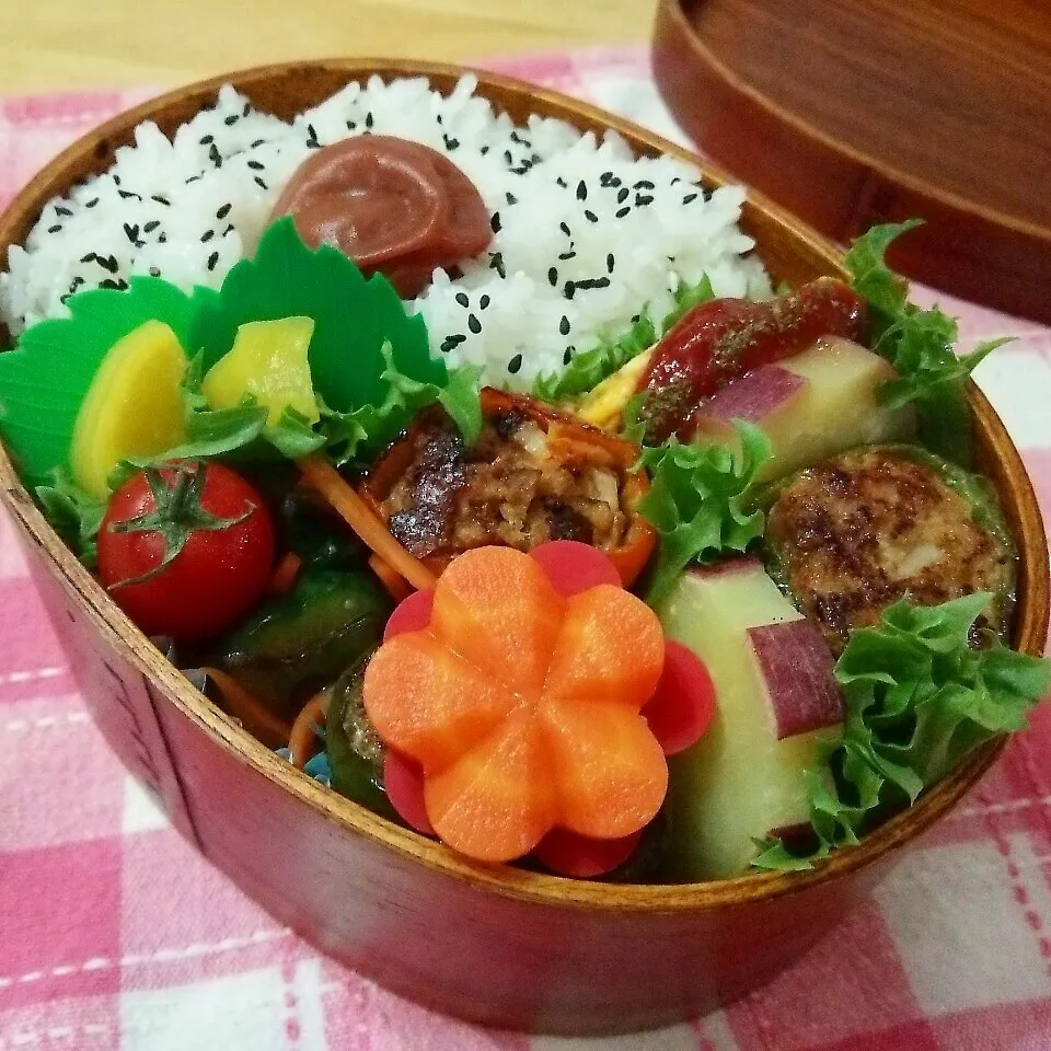 ピーマンの肉詰め弁当|チャッティーさん