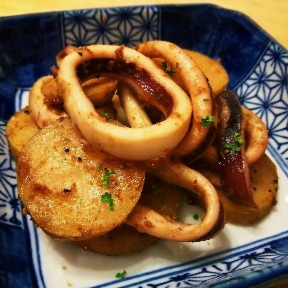 イカのカレー炒め|チャッティーさん