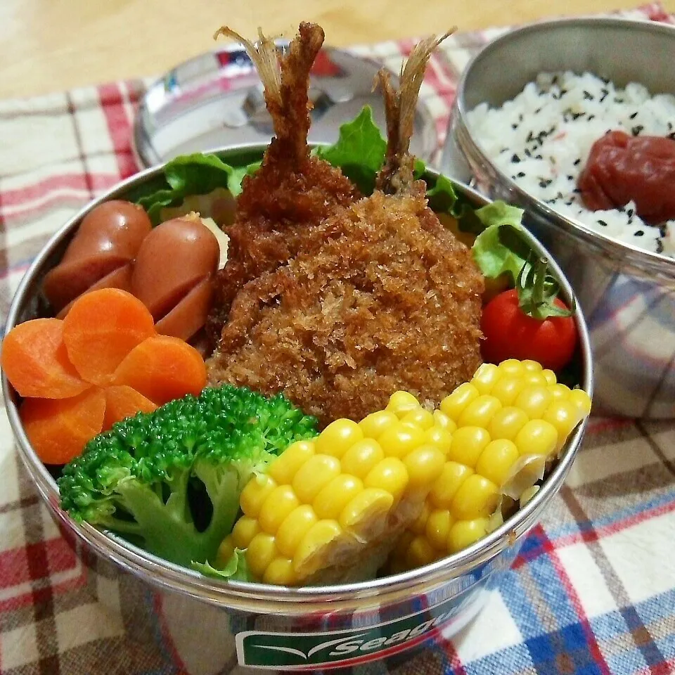 鯵のフライ弁当|チャッティーさん