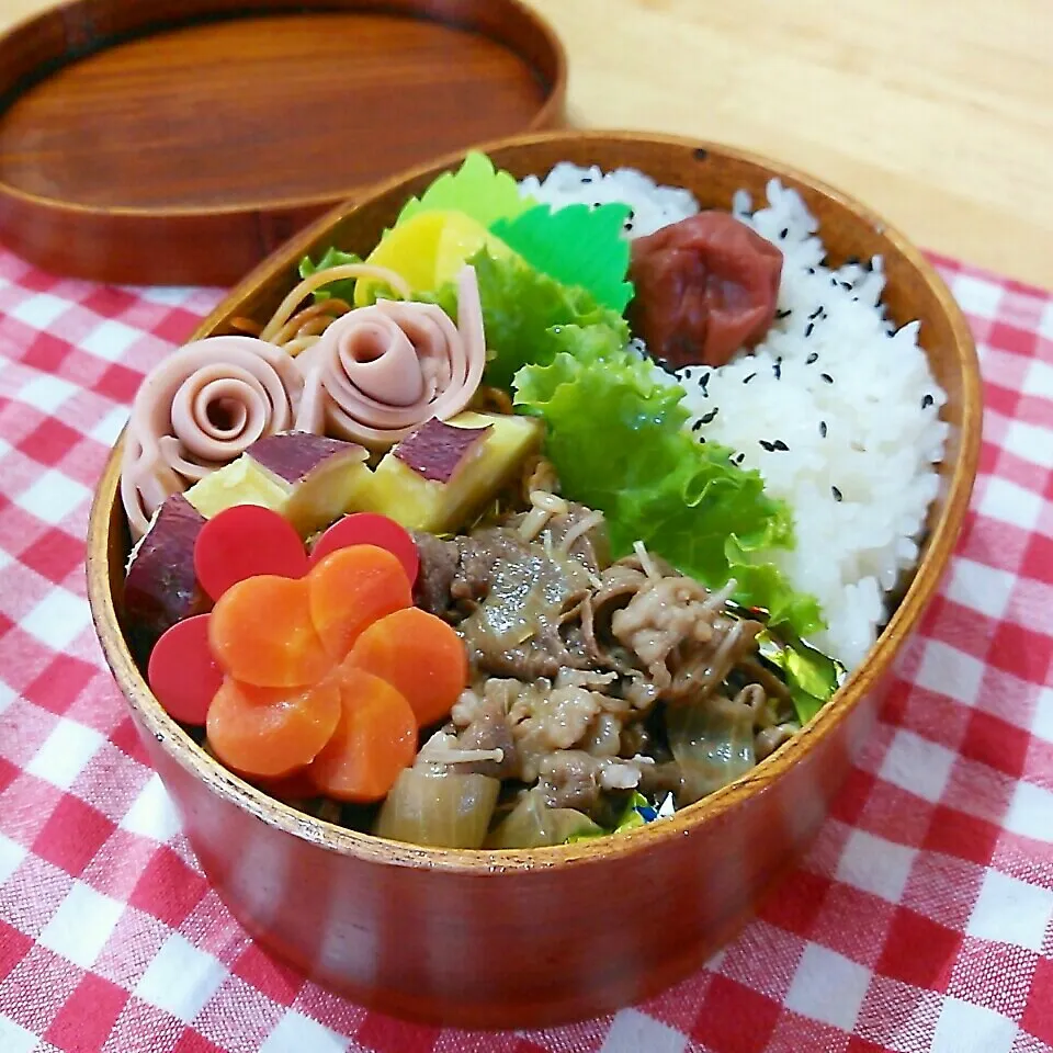 すき煮弁当～。|チャッティーさん