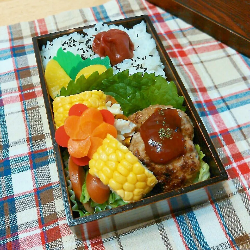 ハンバーグ弁当|チャッティーさん