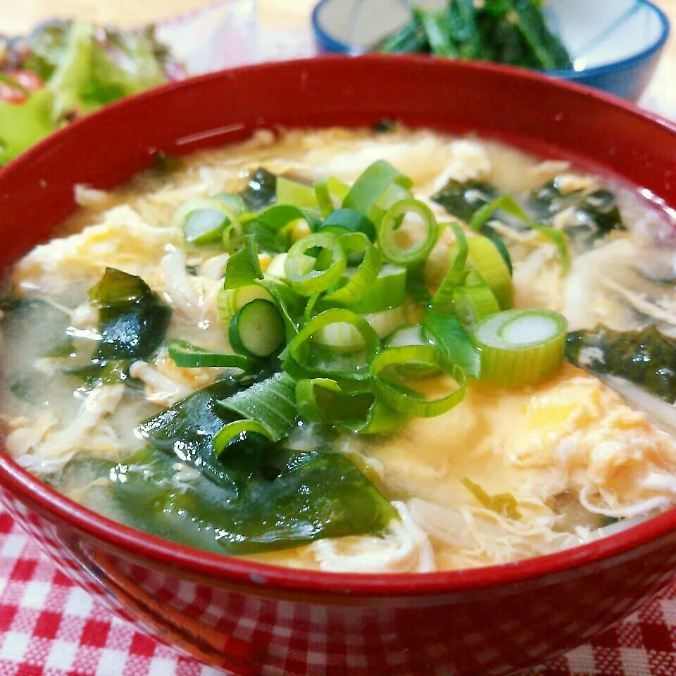 えのきとたまごの味噌汁|チャッティーさん