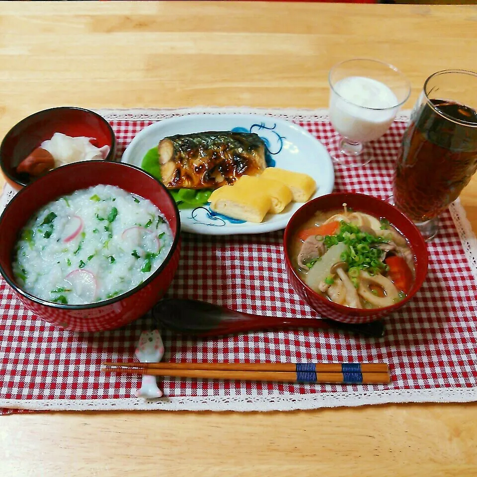 七草粥定食～|チャッティーさん