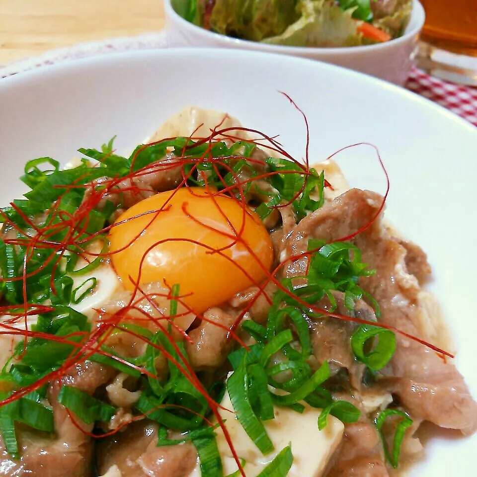 Snapdishの料理写真:肉豆腐～|チャッティーさん