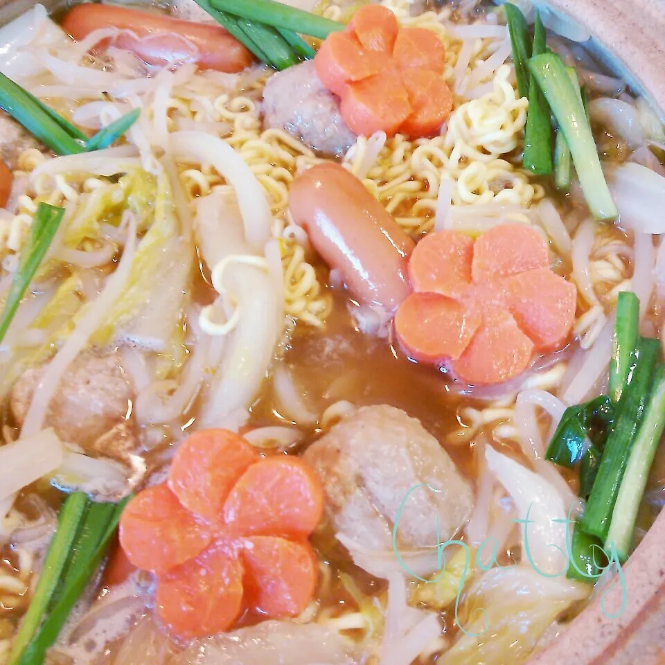 煮込みラーメン～。|チャッティーさん