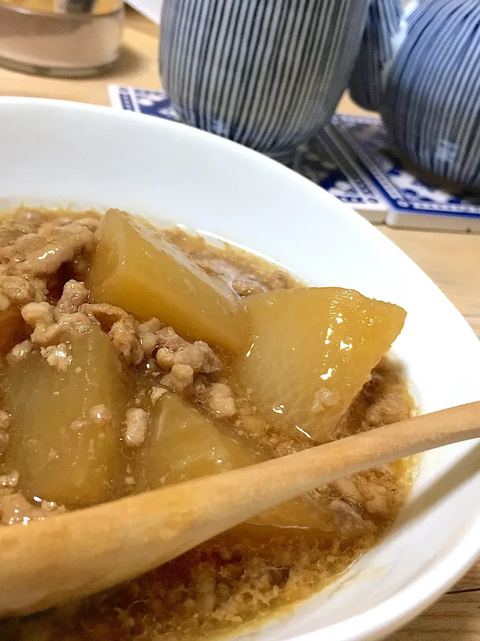 大根のそぼろ餡かけ|しほさん