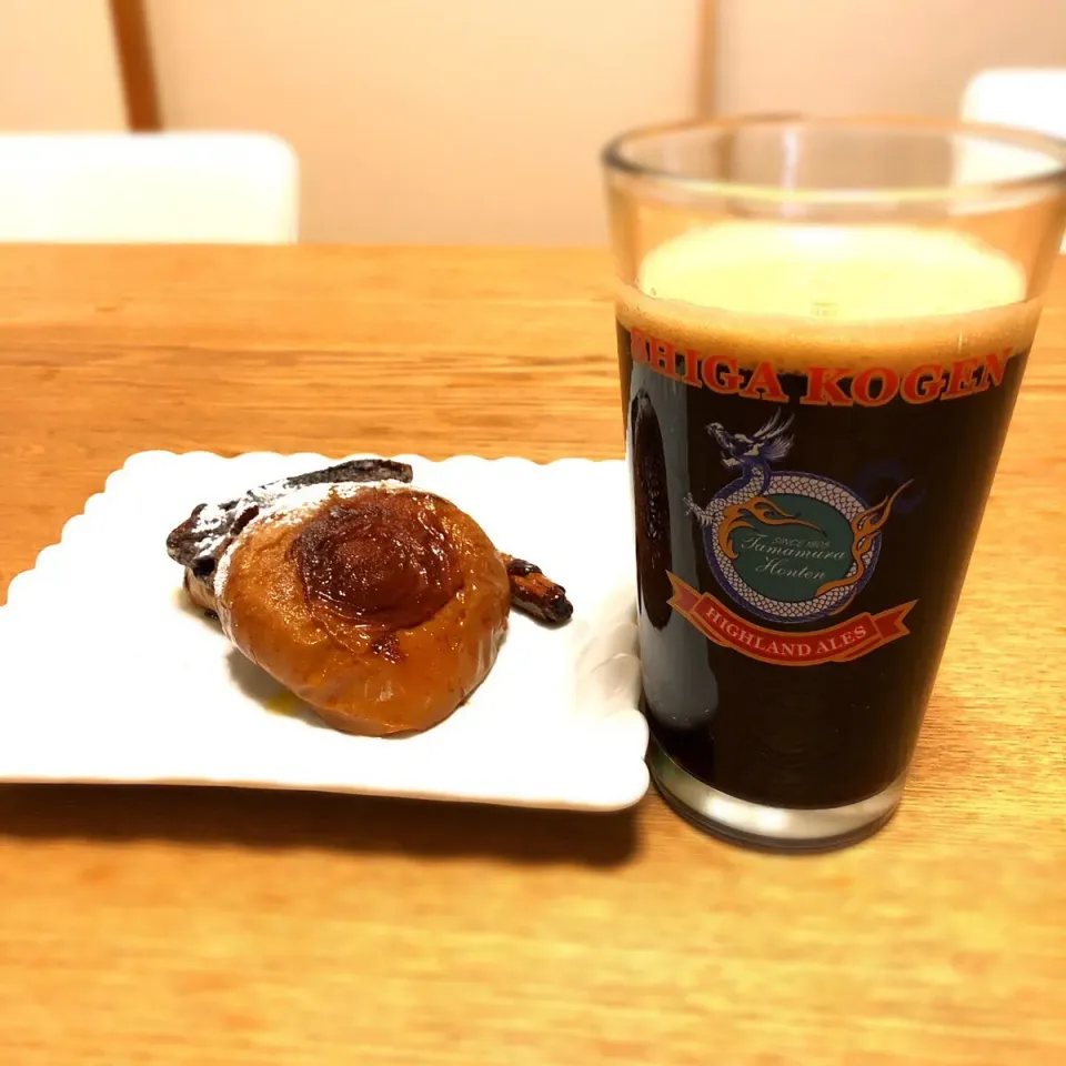 ホットビールと焼きリンゴ|ばんさん