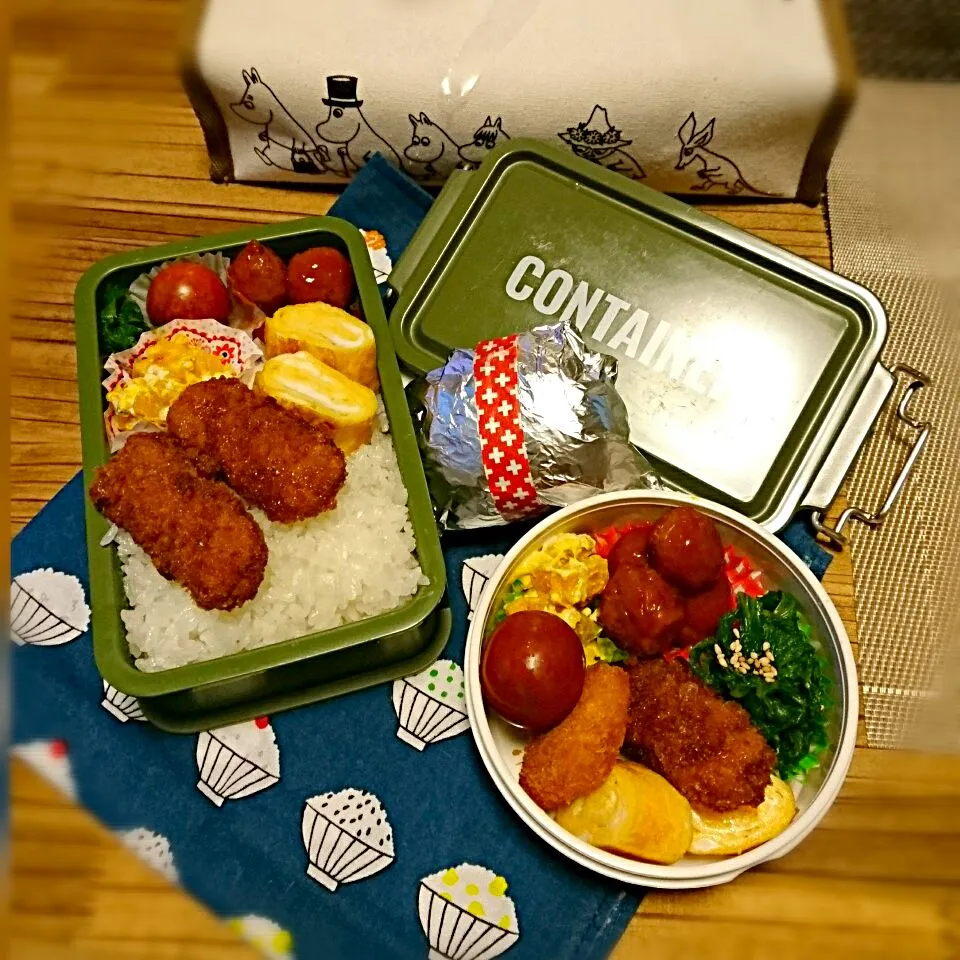 息子弁当・おっと弁当 12/4|ふ〜たん**さん