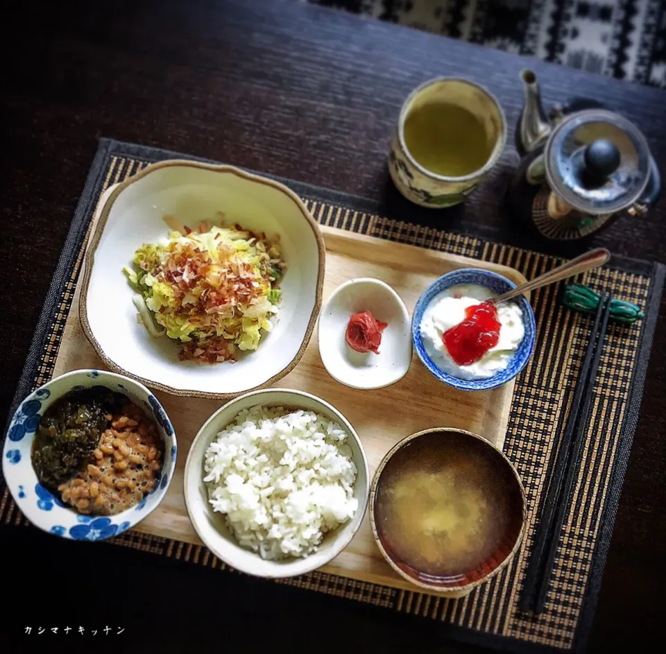 朝ご飯🍚🥢|Kashimanakitchenさん