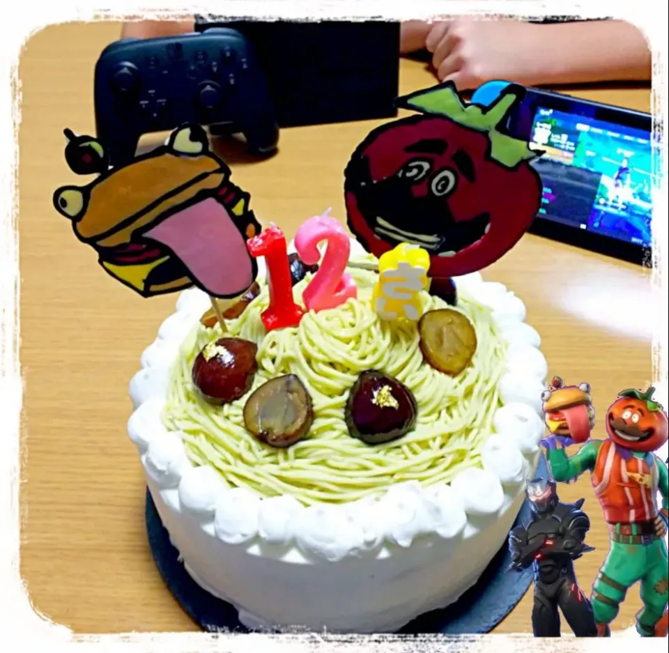 Snapdishの料理写真:芋ンブラン🎂|ひとみんΨ(*´∀｀)Ψさん