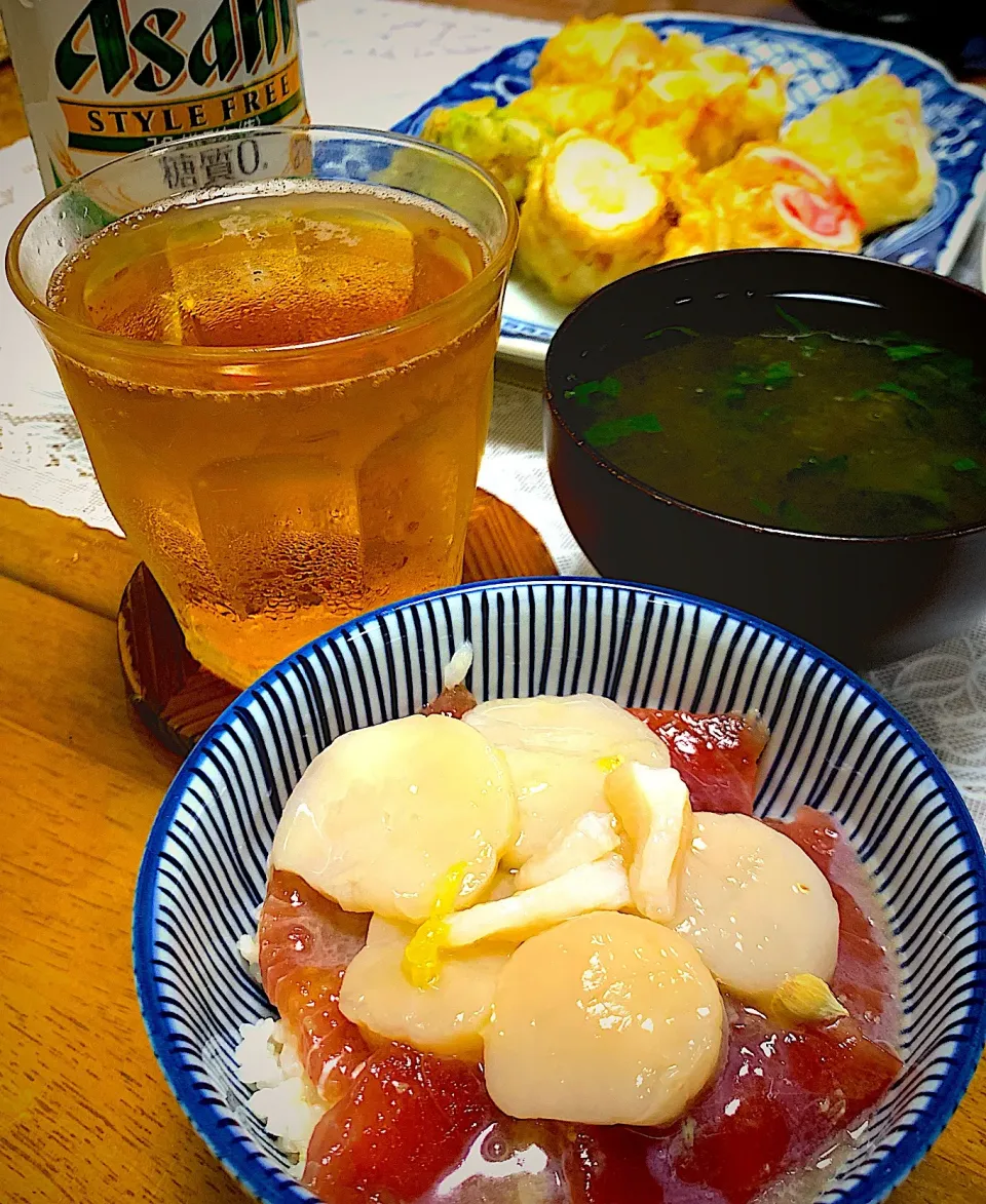 Snapdishの料理写真:鮪漬け丼|Yuko Kobayashiさん