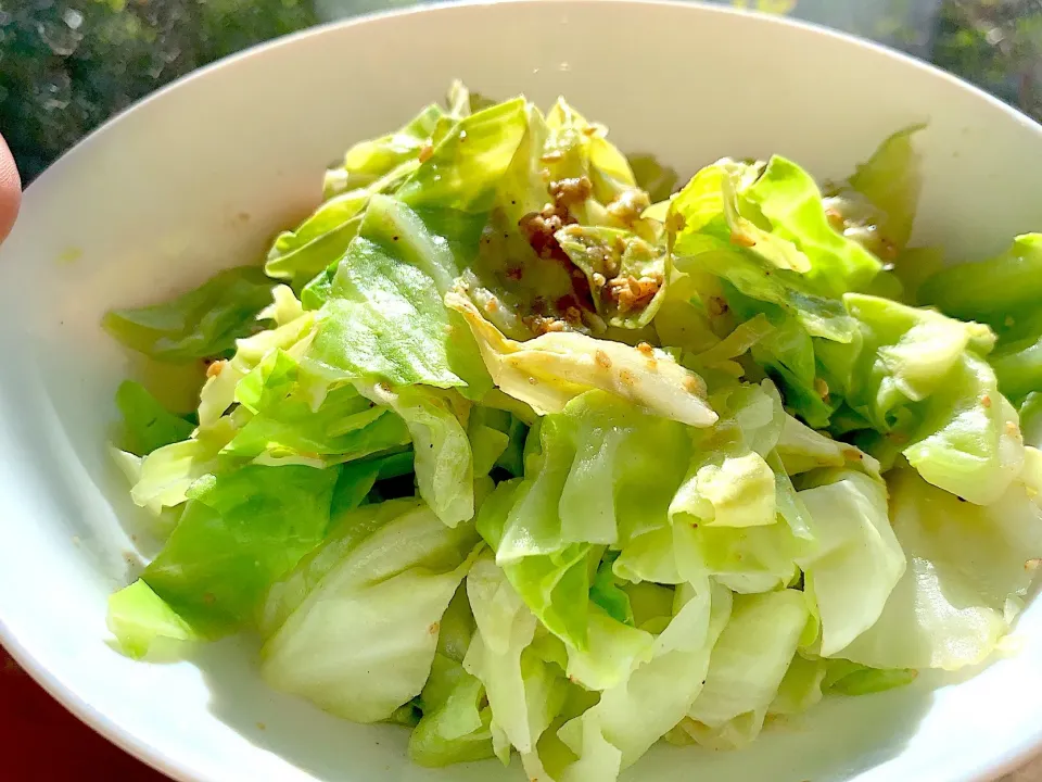 箸が止まらない絶品『蒸しキャベツ』|yumyum😋さん