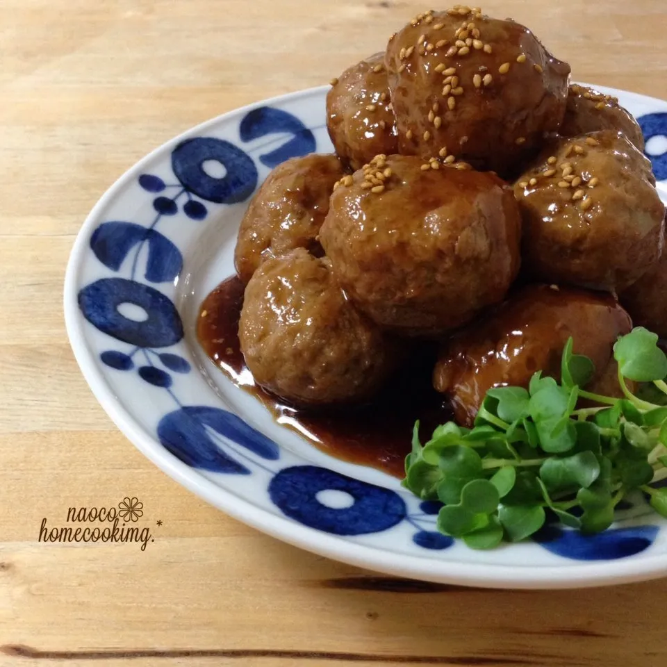 食べ過ぎ注意＊ふんわりおいしい♪黒酢あんかけ肉団子|naocoさん