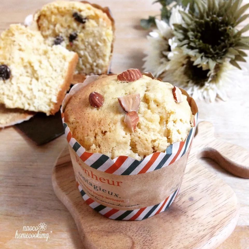 プレゼントにもおススメ♪ふんわり りんごとレーズンのマフィン|naocoさん