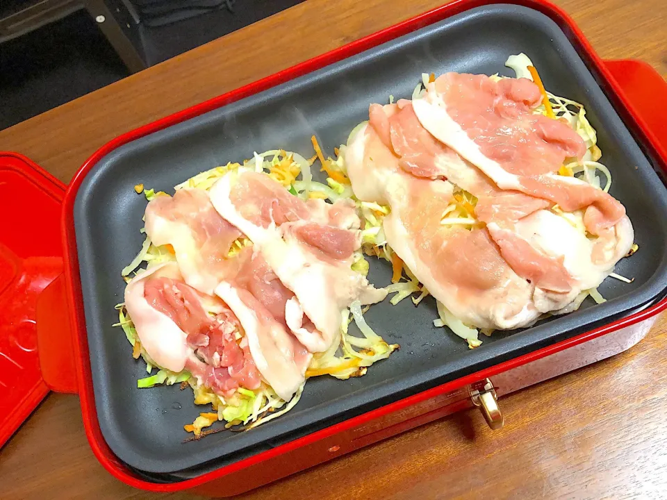 ホットプレートでお好み焼き|aiharuさん