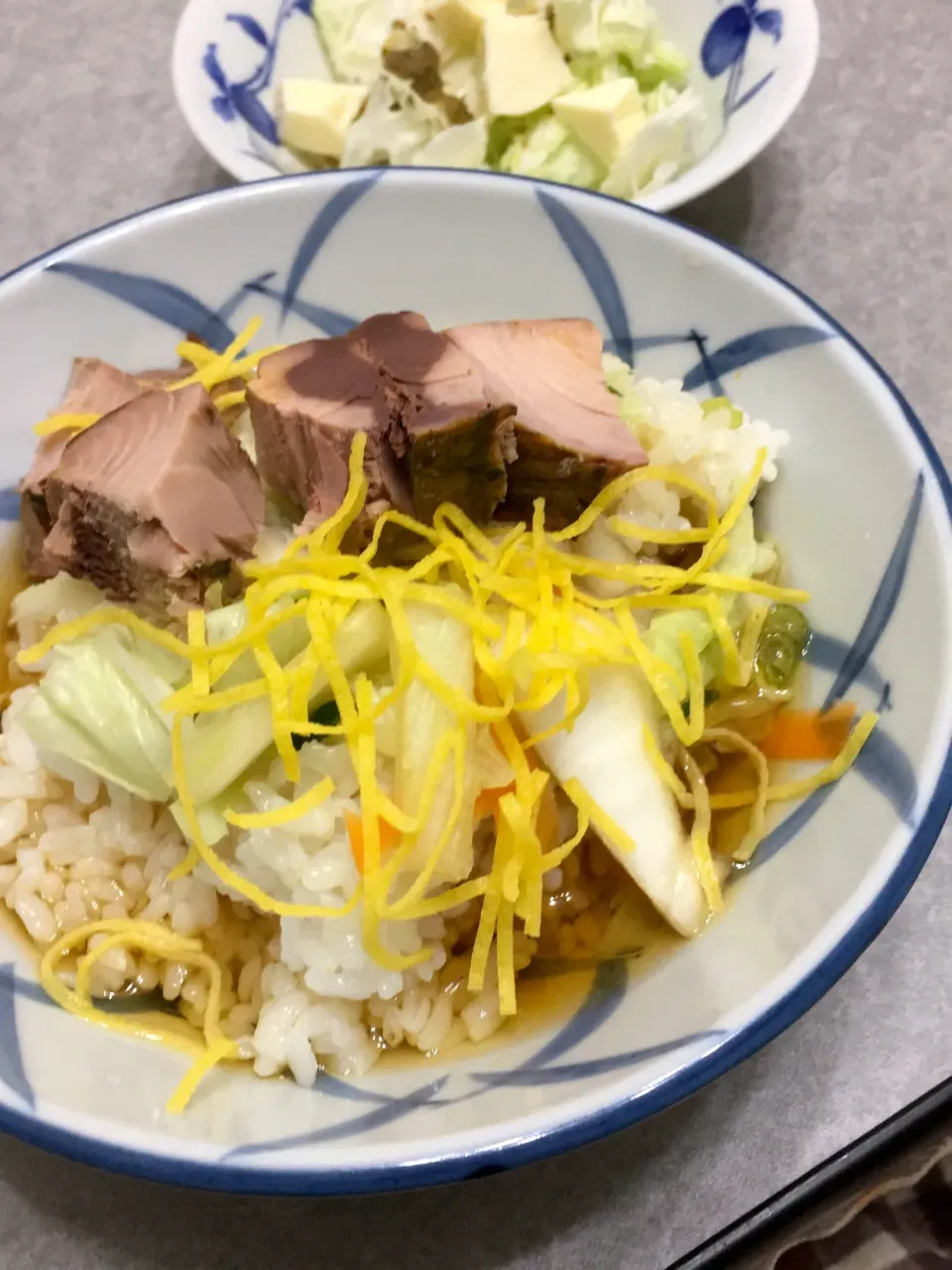 焼き鰹を使って〜野菜たっぷり丼|ミーさん